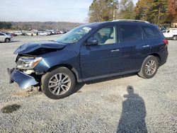 Salvage cars for sale from Copart Concord, NC: 2013 Nissan Pathfinder S