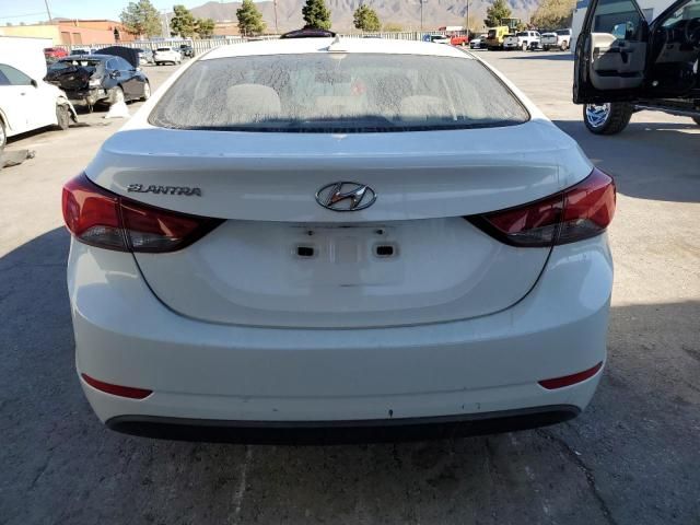 2016 Hyundai Elantra SE