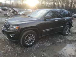 Salvage cars for sale at Waldorf, MD auction: 2014 Jeep Grand Cherokee Limited