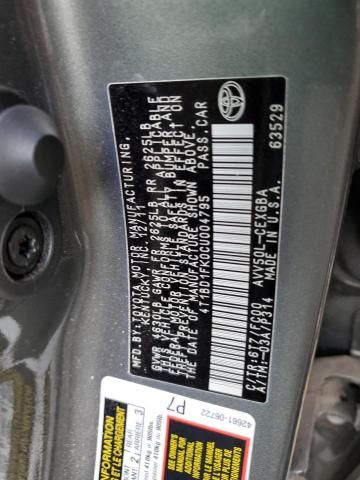 2012 Toyota Camry Hybrid