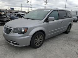 Salvage cars for sale at Sun Valley, CA auction: 2016 Chrysler Town & Country S