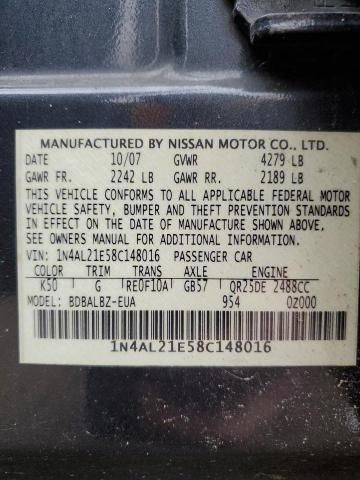 2008 Nissan Altima 2.5