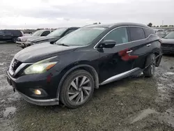 Nissan salvage cars for sale: 2015 Nissan Murano S