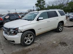 Salvage cars for sale at Lexington, KY auction: 2015 Chevrolet Tahoe K1500 LTZ