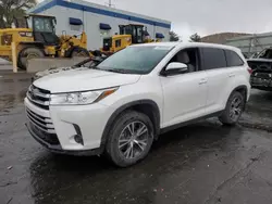 2019 Toyota Highlander LE en venta en Albuquerque, NM