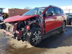 Salvage cars for sale at New Britain, CT auction: 2017 Toyota Rav4 LE