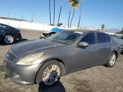 Infiniti salvage cars for sale: 2011 Infiniti G37 Base