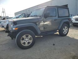 Jeep Wrangler salvage cars for sale: 2018 Jeep Wrangler Sport