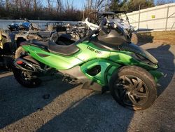 Salvage motorcycles for sale at Pennsburg, PA auction: 2013 Can-Am Spyder Roadster RS