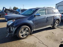 Salvage cars for sale at Nampa, ID auction: 2017 Chevrolet Equinox Premier