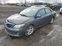 Salvage cars for sale at Montreal Est, QC auction: 2012 Toyota Corolla Base