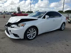 Lexus Vehiculos salvage en venta: 2014 Lexus IS 250