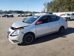 Salvage cars for sale from Copart Dunn, NC: 2015 Nissan Versa S