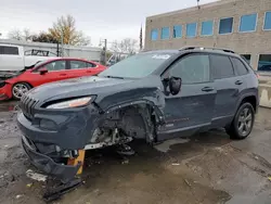 Salvage cars for sale at Littleton, CO auction: 2016 Jeep Cherokee Latitude