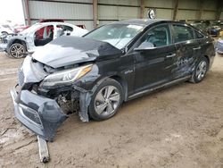 Vehiculos salvage en venta de Copart Houston, TX: 2017 Hyundai Sonata Hybrid