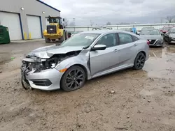 Salvage cars for sale at Central Square, NY auction: 2017 Honda Civic LX