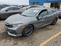 Vehiculos salvage en venta de Copart Woodhaven, MI: 2020 Honda Civic EX