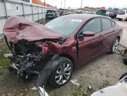 Salvage cars for sale at Columbus, OH auction: 2016 Chrysler 200 S