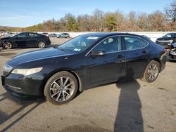 Acura salvage cars for sale: 2015 Acura TLX Tech