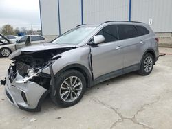 Salvage cars for sale at Lawrenceburg, KY auction: 2017 Hyundai Santa FE SE