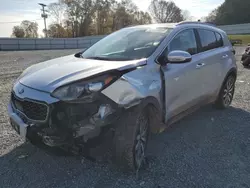 Salvage cars for sale at Gastonia, NC auction: 2017 KIA Sportage EX