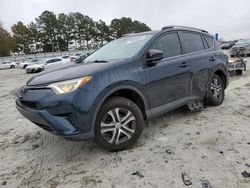 Salvage cars for sale at Loganville, GA auction: 2018 Toyota Rav4 LE