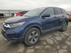 Salvage cars for sale at Fresno, CA auction: 2018 Honda CR-V LX