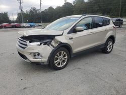 Ford Escape salvage cars for sale: 2017 Ford Escape SE