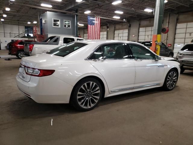 2017 Lincoln Continental Select