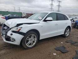 Salvage cars for sale at Elgin, IL auction: 2015 Audi Q5 Premium Plus