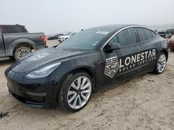 Salvage cars for sale at Houston, TX auction: 2020 Tesla Model 3