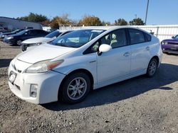 Salvage cars for sale at Sacramento, CA auction: 2010 Toyota Prius