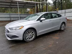 Ford Fusion se Vehiculos salvage en venta: 2017 Ford Fusion SE