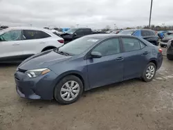 2015 Toyota Corolla L en venta en Indianapolis, IN