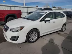 Subaru Vehiculos salvage en venta: 2015 Subaru Impreza Premium