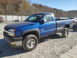 Salvage cars for sale from Copart Hurricane, WV: 2004 Chevrolet Silverado K3500