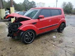 KIA salvage cars for sale: 2010 KIA Soul +