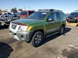 Nissan Xterra Vehiculos salvage en venta: 2011 Nissan Xterra OFF Road