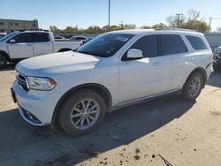 Salvage cars for sale at Wilmer, TX auction: 2018 Dodge Durango SXT