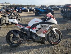 Salvage motorcycles for sale at Sacramento, CA auction: 2013 Kawasaki EX300 A