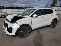 Salvage cars for sale at Dunn, NC auction: 2018 KIA Sportage EX