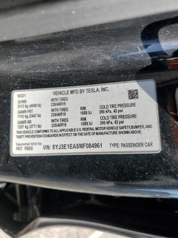 2021 Tesla Model 3