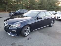 Mercedes-Benz salvage cars for sale: 2016 Mercedes-Benz E 350 4matic