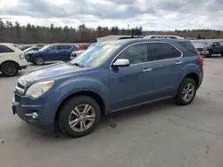 Salvage cars for sale at Windham, ME auction: 2011 Chevrolet Equinox LT