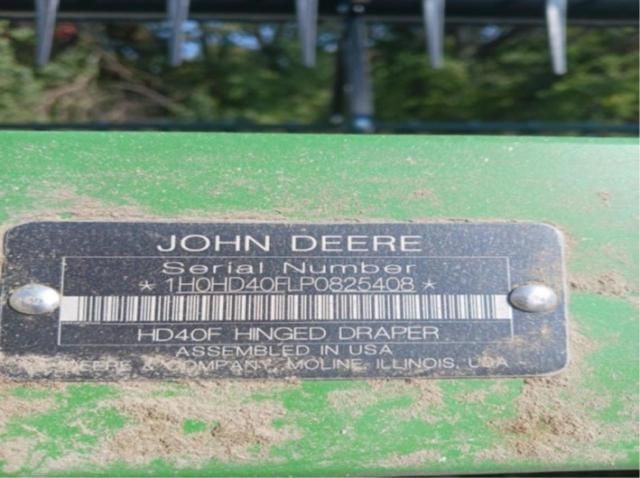 2023 John Deere HD40F