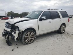 Ford Vehiculos salvage en venta: 2015 Ford Expedition Platinum