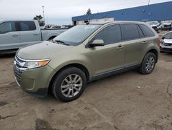 Vehiculos salvage en venta de Copart Woodhaven, MI: 2013 Ford Edge SEL