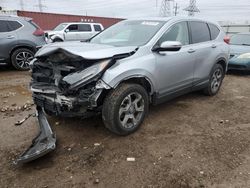 Salvage cars for sale at Elgin, IL auction: 2018 Honda CR-V EXL