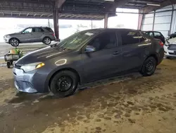 Salvage cars for sale at American Canyon, CA auction: 2015 Toyota Corolla L