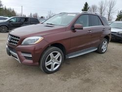 Salvage cars for sale at Bowmanville, ON auction: 2015 Mercedes-Benz ML 350 Bluetec